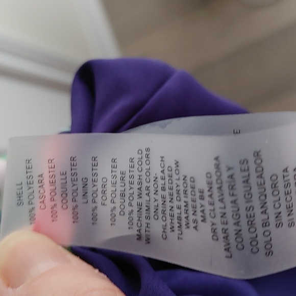 Vince Camuto US 12 Floral Indigo and Pink Sleeveless Summer Dress - Picture 7 of 14